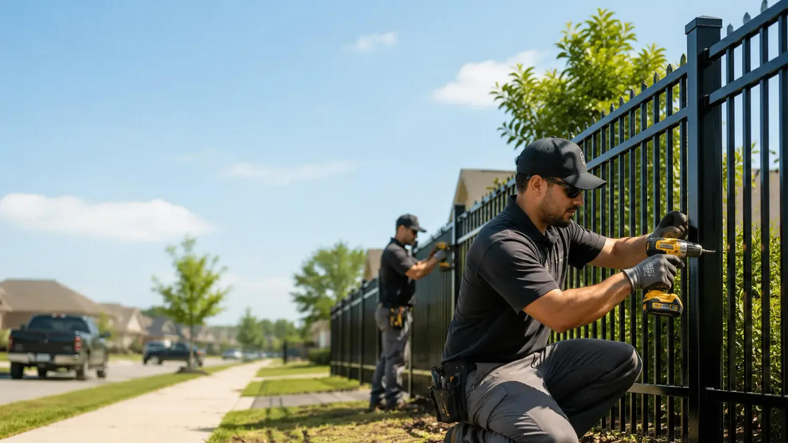 Metal Fence Installation in Lake Arthur, LA